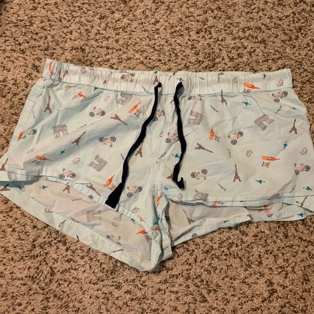J. Crew Paris Pajama Shorts XL